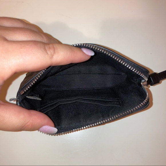 Coach Corner Zip Wristlet - Picture 3 of 4